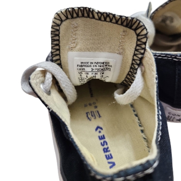 Converse Chuck‎ Taylor All Star Canvas Baby Low Top Sneakers Toddlers Shoes - Picture 9 of 12